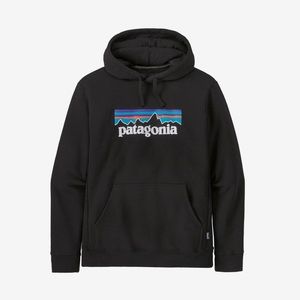 Men's Patagonia Black P-6 Logo Uprisal Hoody